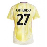 Juventus Andrea Cambiaso #27 Bortedrakt Dame 2024-25 Kortermet